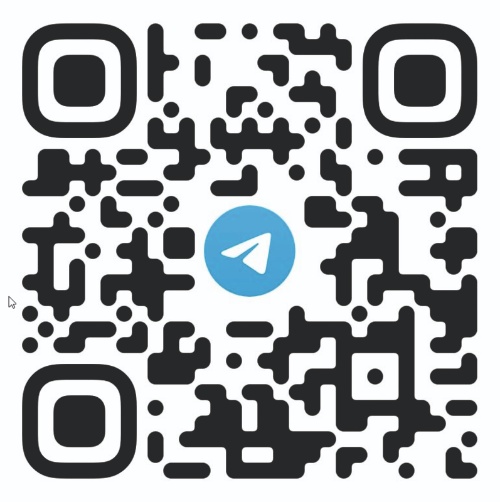 QR-код группы жильцов в Telegram